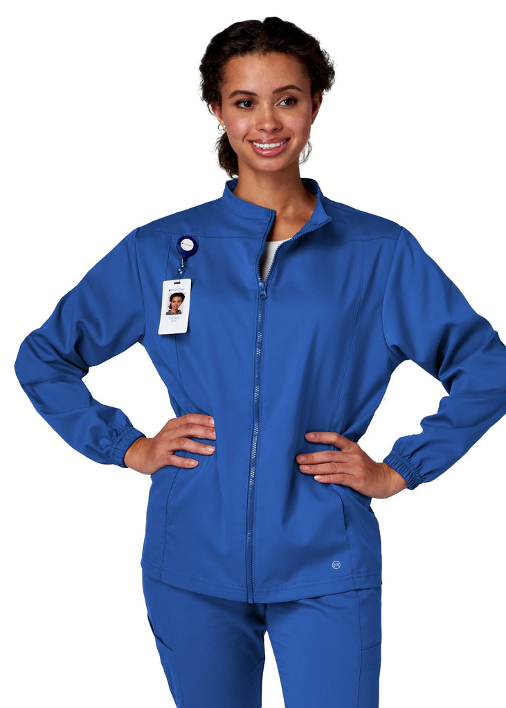 Meta Womens Zip Front Jacket