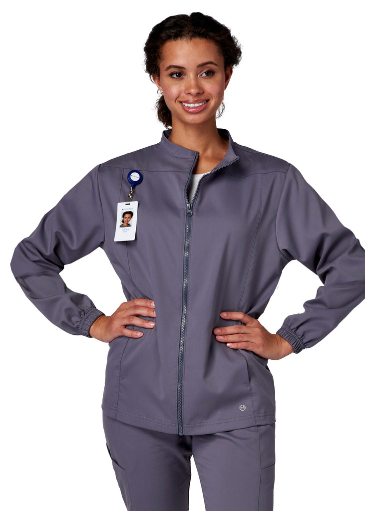 Meta Womens Zip Front Jacket